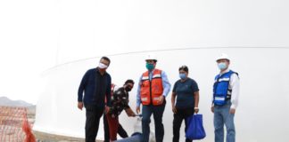 Inauguran tanque de agua potable “Los Ojitos”