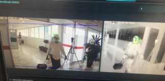 Continúan medidas de sanidad en aeropuerto