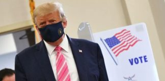 Vota Trump de manera anticipada en Florida