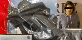 Cargaba Uzzi y drogas, acompañantes se dieron a la fuga