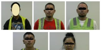 Detienen a 5 por tratar de huir de agentes de la fiscalía