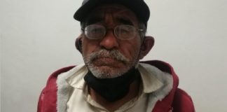 Piden apoyo para dar con familiares de adulto mayor extraviado