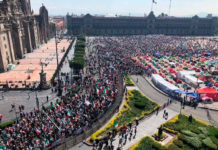 Si juntan 100 mil renuncio, dice AMLO; y le juntan 150 mil