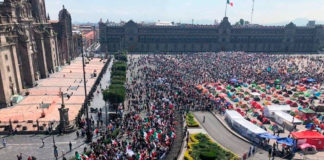 Si juntan 100 mil renuncio, dice AMLO; y le juntan 150 mil