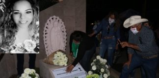 Instalan memorial en honor a asesinada por Guardia Nacional