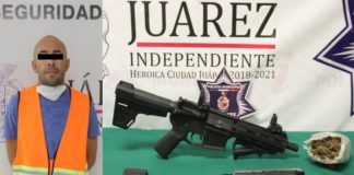 Se drogaba en tapias armado con R-15