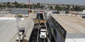 Avanza al 40% rehabilitación de la Camino Ortíz Rubio