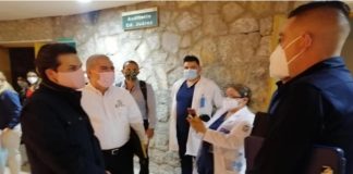 Zoé Robledo se reunió con trabajadores de salud de Ciudad Juárez