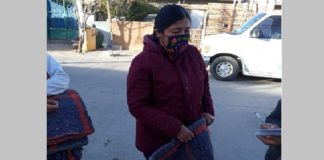 Lleva apoyos a familias étnicas por temporada invernal