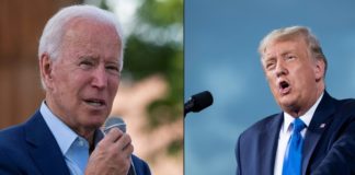 Seis estados que definirán la elección dan ventaja a Biden