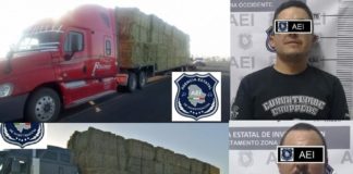 Cargaban más de 52 toneladas de pacas robadas en Cuauhtémoc