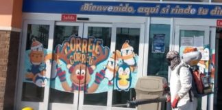 Sanitizan 30 supermercados y plazas comerciales