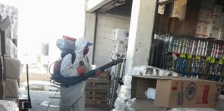 Continúa sanitización de comercios