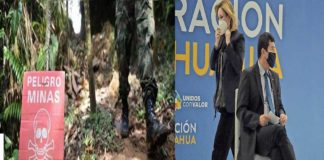 DESENTUERTOS: LE PONEN MINAS PARA DESCARRILARLA