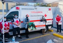 Entregan a Cruz Roja equipos para aislar a sospechosos de Covid