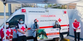Entregan a Cruz Roja equipos para aislar a sospechosos de Covid