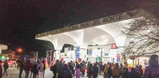 Toman cubanos puente Paso de Norte en busca de asilo