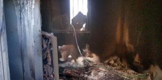 Muere hombre en incendio esta mañana