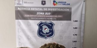 Se encuentran 3 costales llenos de marihuana al sur del estado