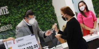 Entregan Premio a la Trayectoria Artística 2020 a Perla de la Rosa