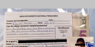Conducía en sentido contrario e intentó sobornar a agentes viales