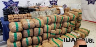 Decomisan casi dos toneladas de droga con valor de 1 mdp