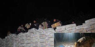 Abandonan tráiler atestado de droga valuada en mil 251 millones de pesos