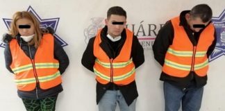 Paseaban en El Safari con tremendos ‘cuetes’