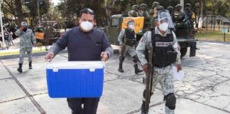 Vacunas anticovid llegaron ya prácticamente a todo el país: Amlo