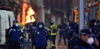 Suman 3 muertos por explosión en Madrid