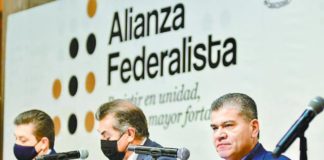 Acepta Alianza Federalista pacto… si salen ‘servidores de la Nación’