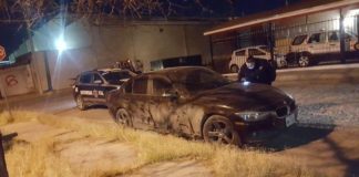 Aseguran BMW robado y abandonado