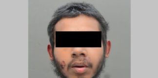 Navajeó a policía cuando lo detuvieron por meterse a casa