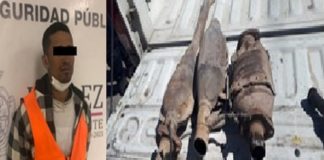 Le quitaba catalizadores a carros en corralón municipal