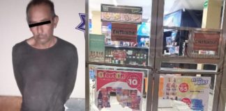 Detenido por romper cristales de tienda de conveniencia