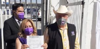 ‘Para esto nací, estoy lista’, dice Marisela Sáenz al registrarse por la presidencia