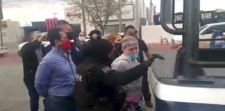 Detienen a Adriana Fuentes por oponerse a obras del BRT 2