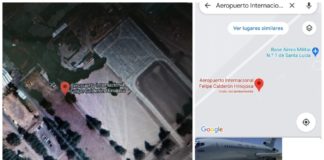 Renombran aeropuerto ‘Felipe Ángeles’ como ‘Felipe Calderón’ en Google Maps