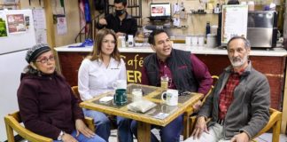 Visita Pérez Cuéllar el Café Veracruzano