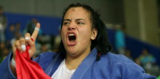 Zambotti llegó al judo por casualidad