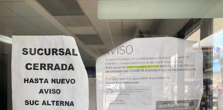 Cierran 867 sucursales bancarias y cancelan otro millón de tarjetas