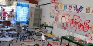Vandalizan 50% de las escuelas del país