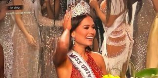 Cruz Pérez Cuéllar, felicita a Andrea Meza, Miss Universo 2021
