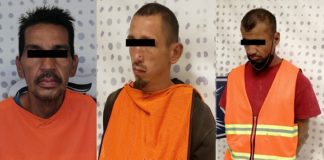 Arrestan a tres por robo; uno llevaba comida