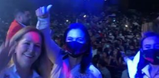 Congrega Adriana Fuentes a 3 mil 500 almas en cierre