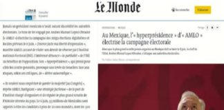 Le Monde critica ataques de AMLO al INE