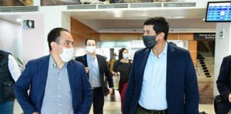 DESENTUERTOS: VISITA DEL SECRETARIO DE HACIENDA A LA FRONTERA