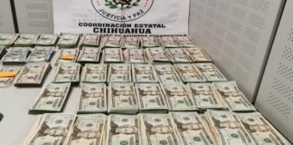 Detienen a mujer que cruzó de EU forrada con 122 mil dólares