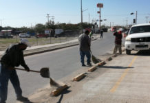 Implementan operativo de limpieza en bulevar Zaragoza