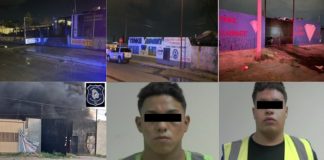 Detuvieron a 4 presuntos incendiarios de yonques